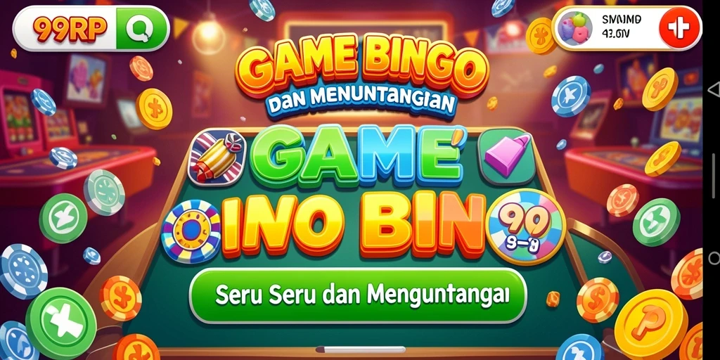 Tampilan screenshot utama 99RP dengan gameplay Bingo yang seru.