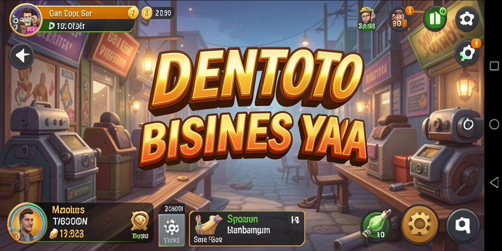 Tampilan gameplay menarik di DENTOTO yang penuh strategi.