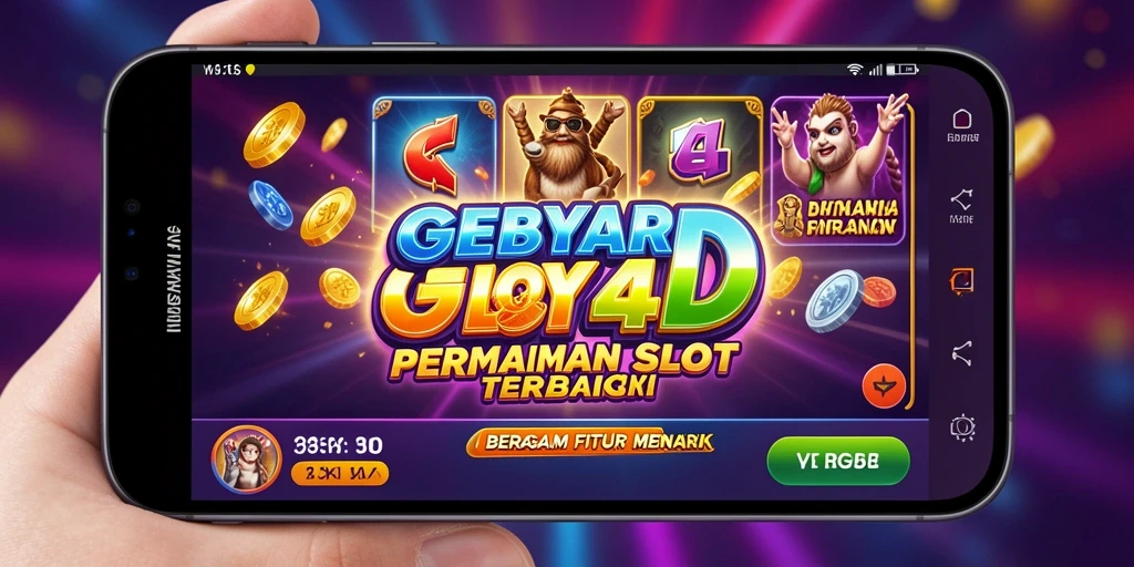 Tampilan menarik gameplay Slot GEBYAR4D saat dimainkan.