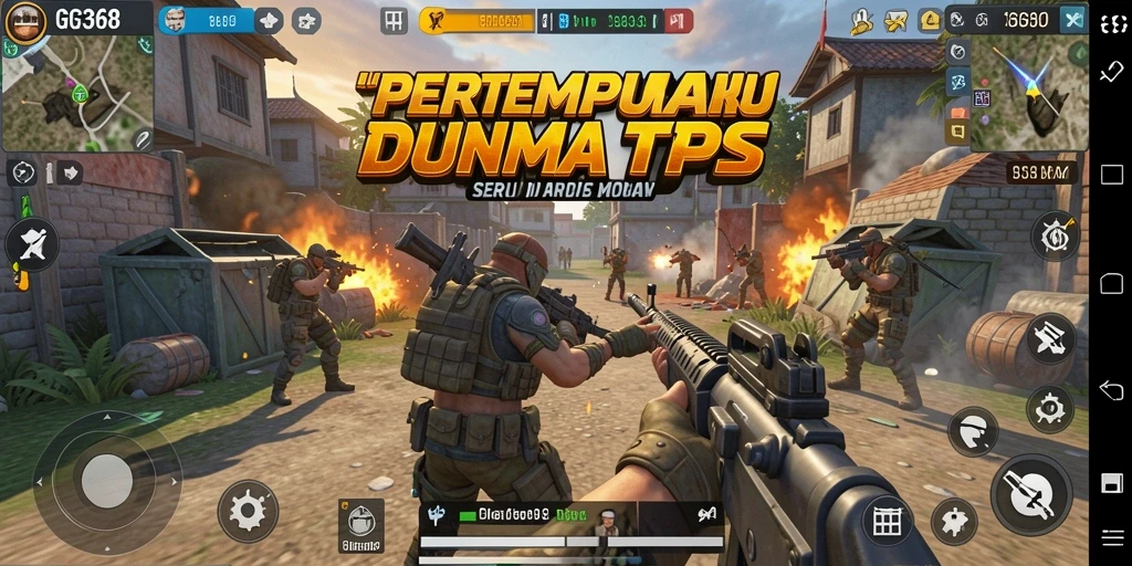 Gameplay intens GG368 yang menakjubkan di medan perang.