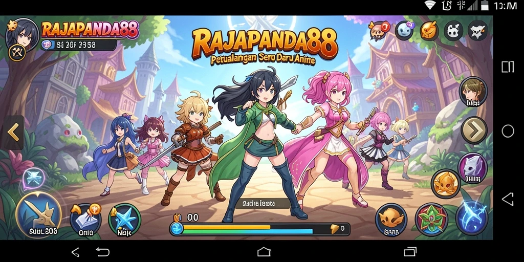 Tampilan menakjubkan dari gameplay RAJAPANDA88 yang memikat para penggemar anime.